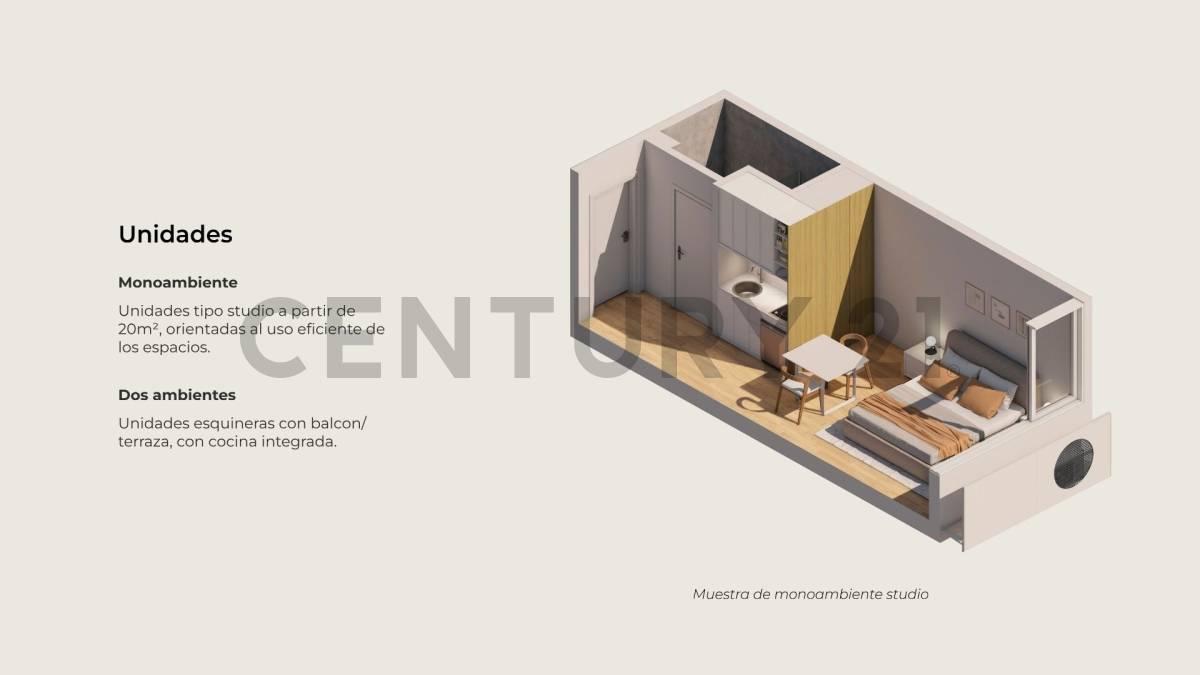 venta monoambiente en Palermo PISO 7 — foto 1
