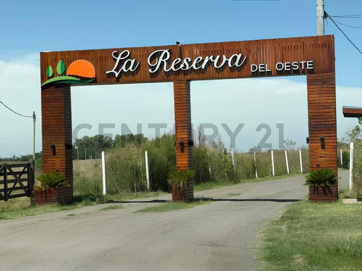 Dos lotes en Venta en Reserva Del Oeste - Acepta Permuta por automóvil — foto 1
