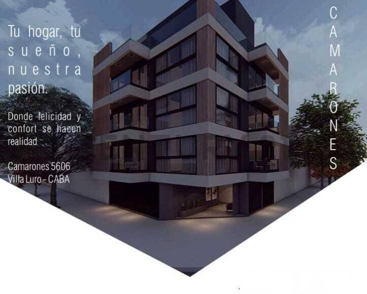 VENTA DEPARTAMENTO DE 3 AMBIENTES AL FRENTE EN VILLA LURO -ENTREGA FEBRERO 2027- — foto 1