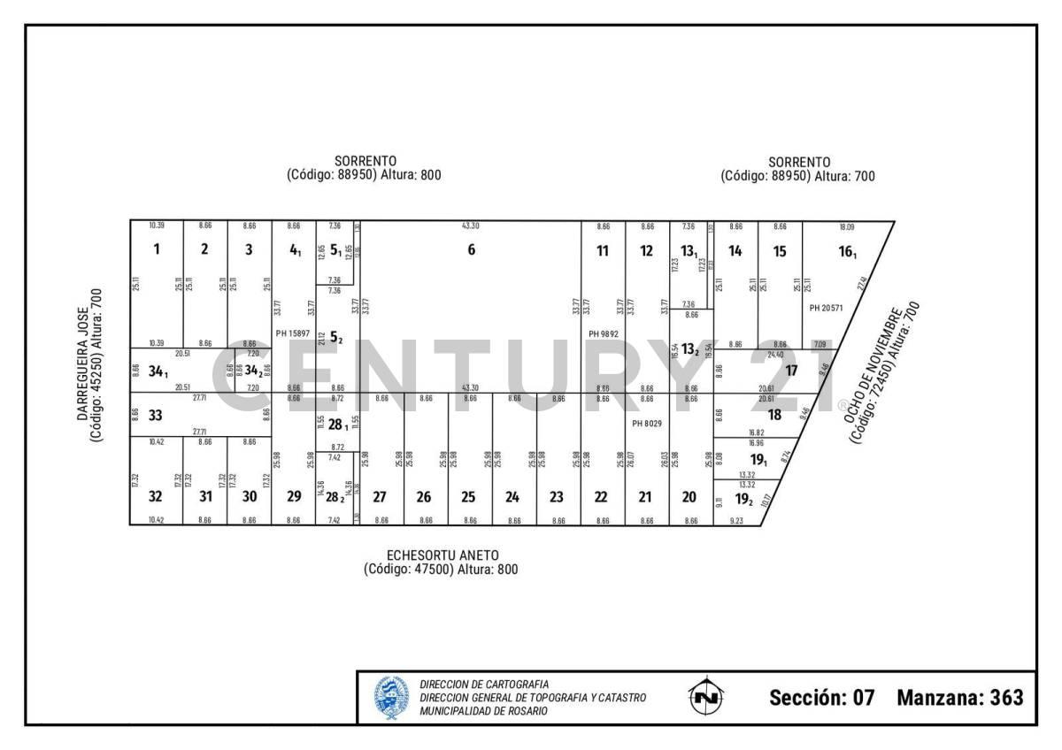 VENTA TERRNO EN BARRIO ALBERDI - ROSARIO — foto 1