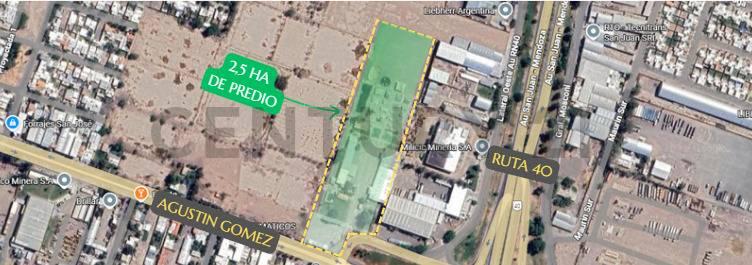 ALQUILER – PREDIO INDUSTRIAL DE 2,5 HA EN CALLE 5 Y RUTA 40 — foto 1