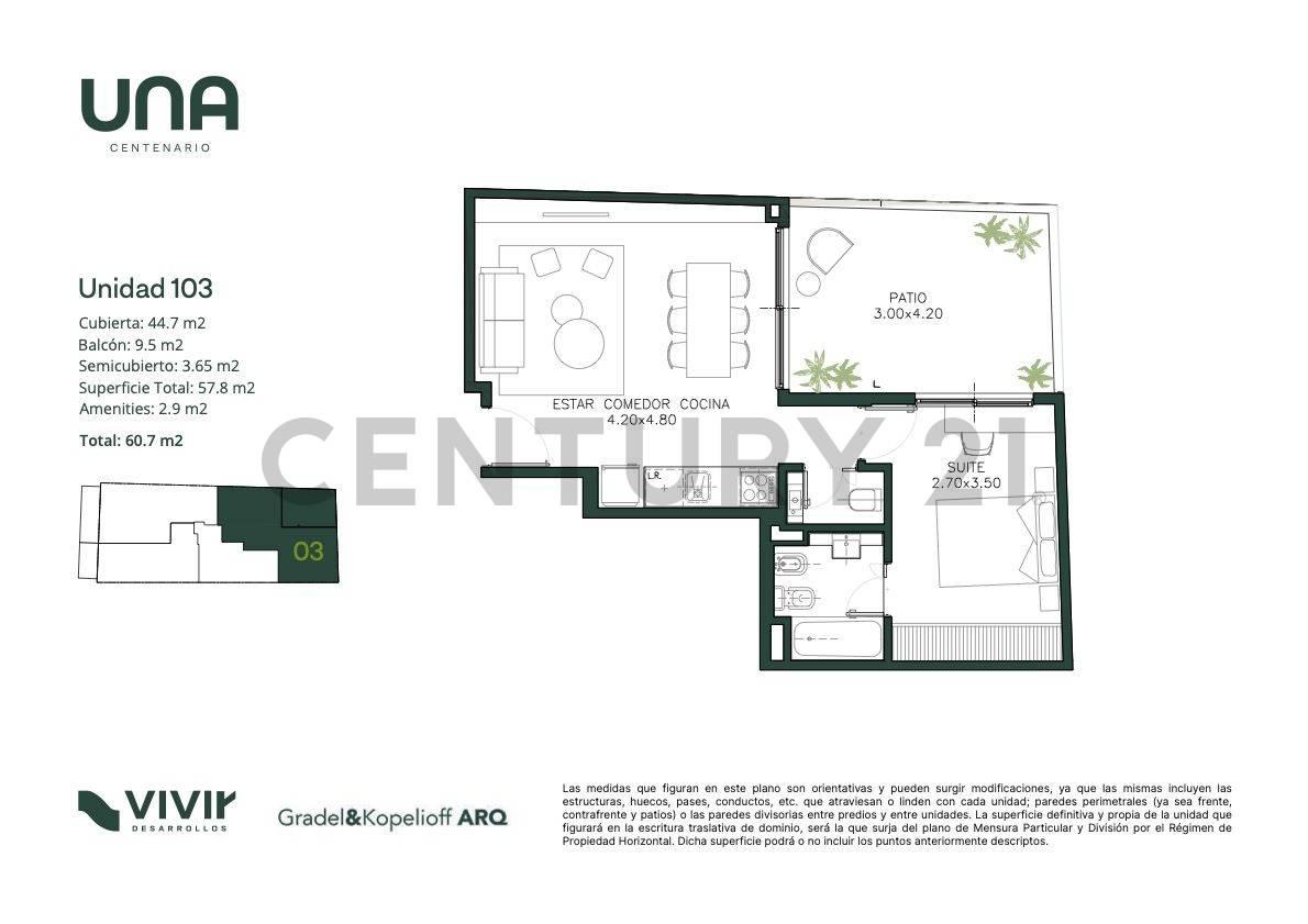 Departamento en venta — foto 1