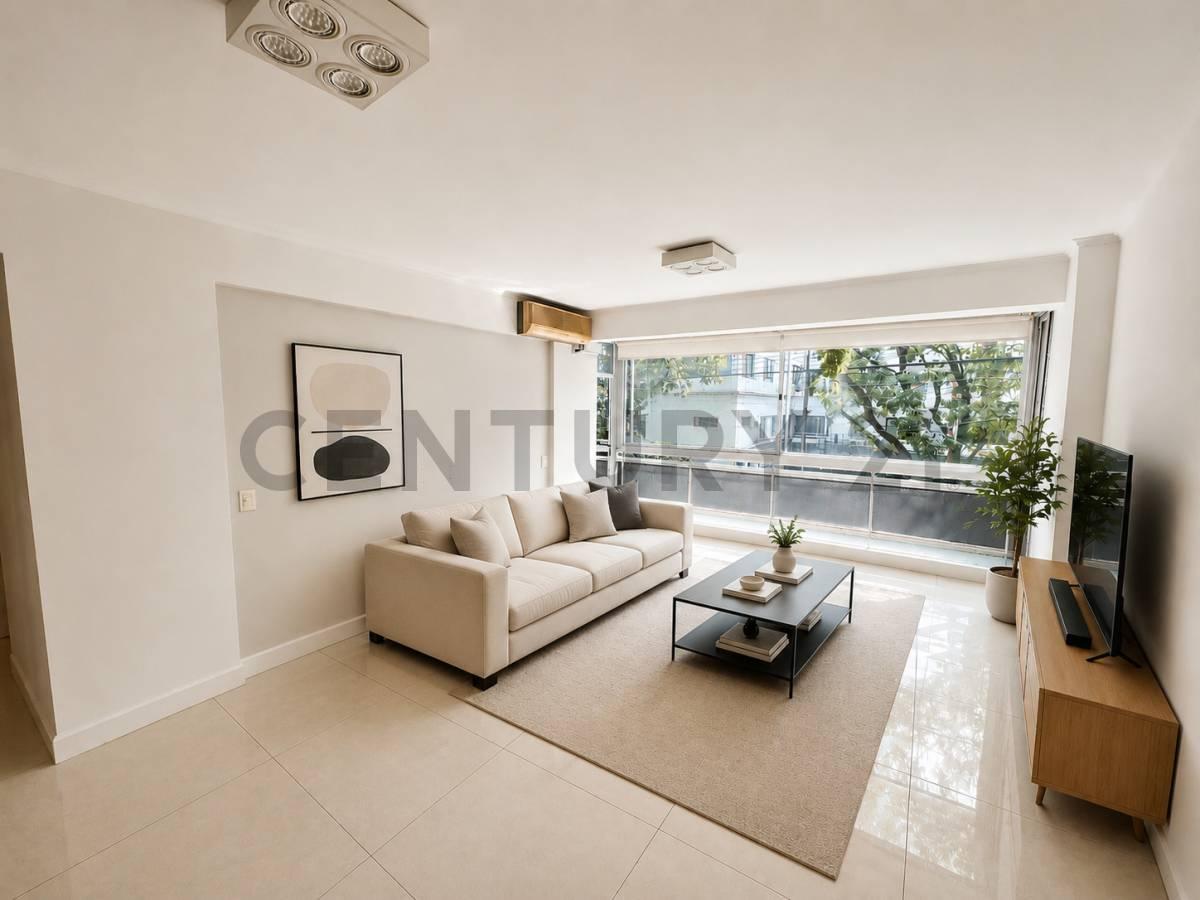 VENTA DEPARTAMENTO 3 AMBIENTES AL FRENTE CON COCHERA EN PALERMO CHICO MUY LUMINOSO — foto 1