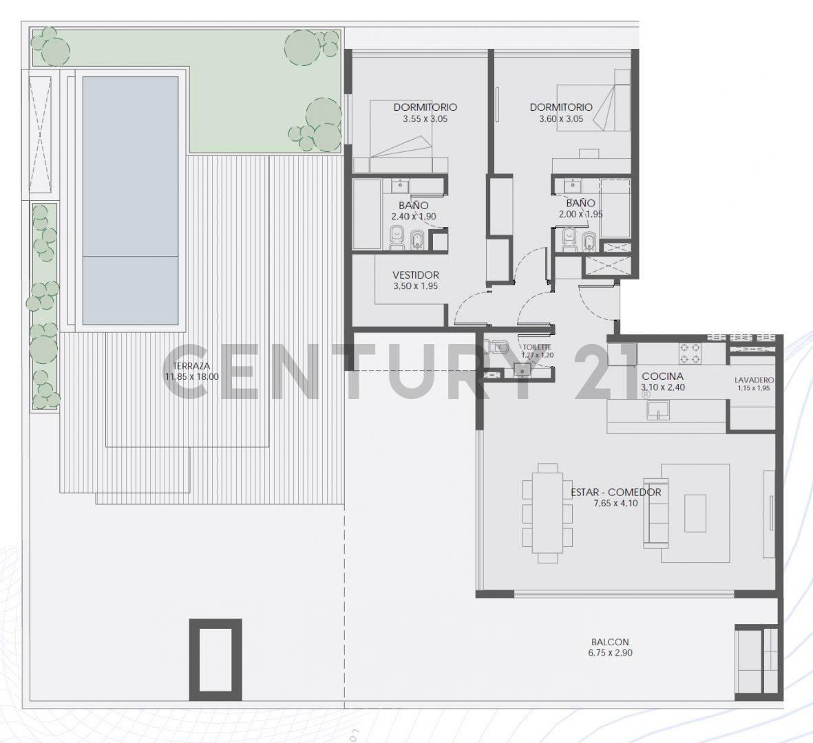 Aqua Marina Nordelta 3 amb — foto 1