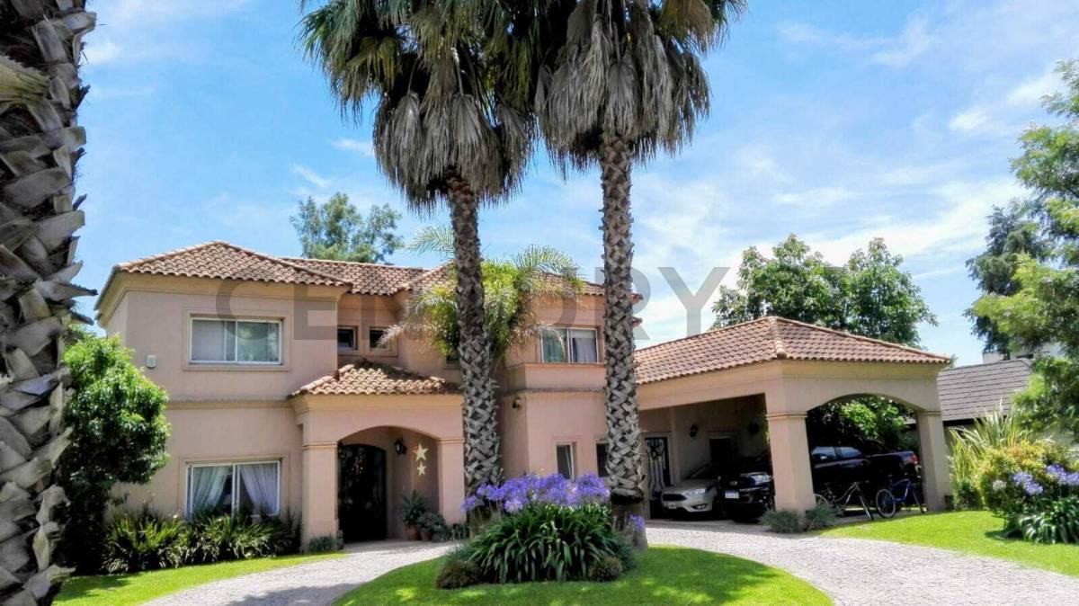 VENTA IMPONENTE CASA HARAS DE PILAR LA PRADERA 6 AMBIENTES JARDÍN PILETA GALERÍA — foto 1