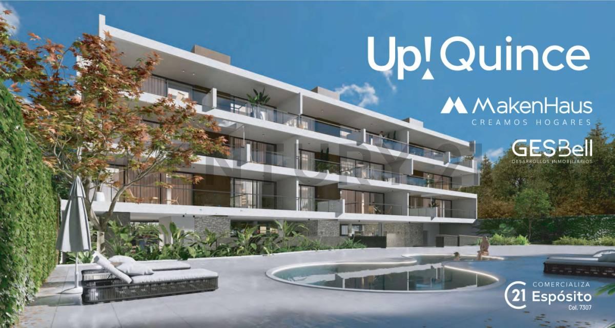 Departamento en construcción en venta en City Bell de tres dormitorios con cochera y baulera — foto 1