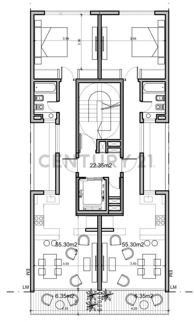 Semipiso de categoría de un dormitorio al frente ... — foto 1