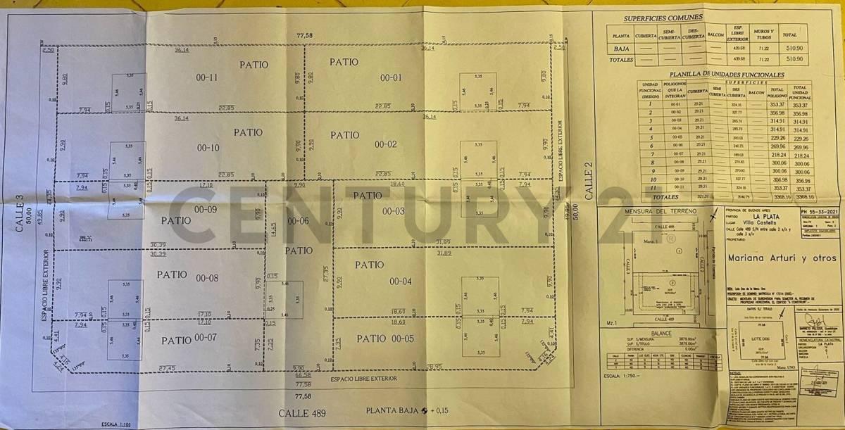 Lote en venta en Gonnet - Villa Castells - 3 y 489 Zona residencial en crecimiento — foto 1