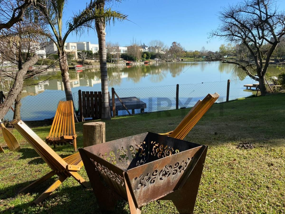 Casa en Alquiler anual con muebles al Lago – Las Glorietas, Nordelta | Vista Abierta al Agua — foto 1