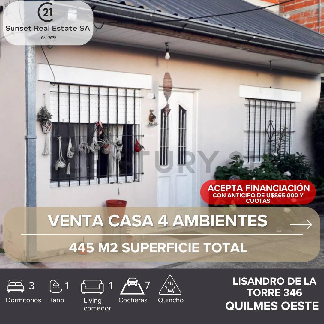 Venta Casa 4 Ambientes Quilmes Oeste — foto 1
