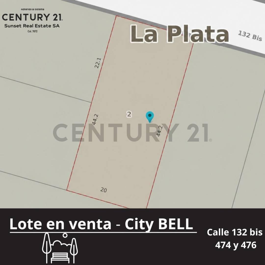 Lote en Venta - City Bell 132 Bis — foto 1