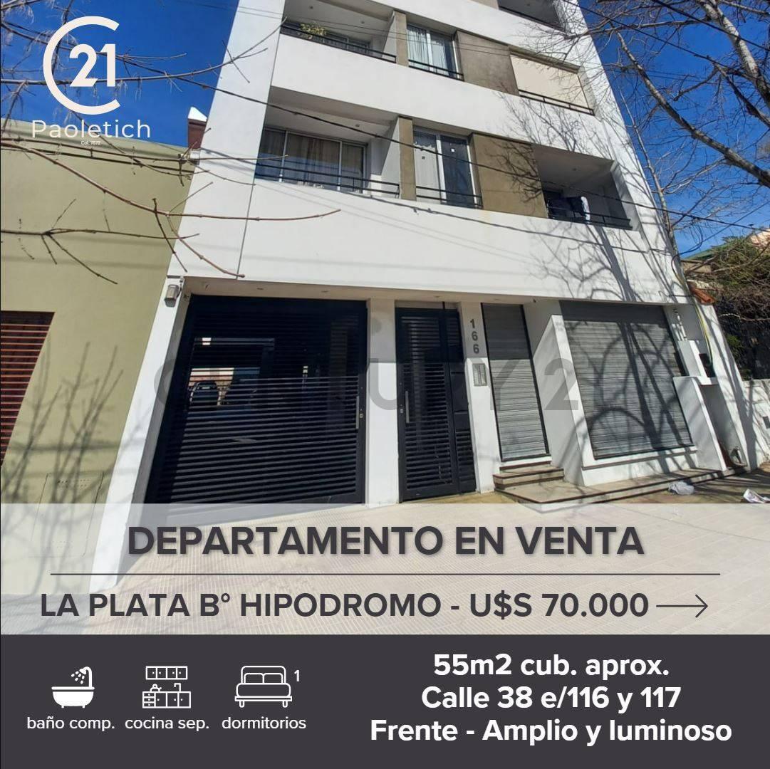Departamento en venta en La Plata, un dormitorio — foto 1