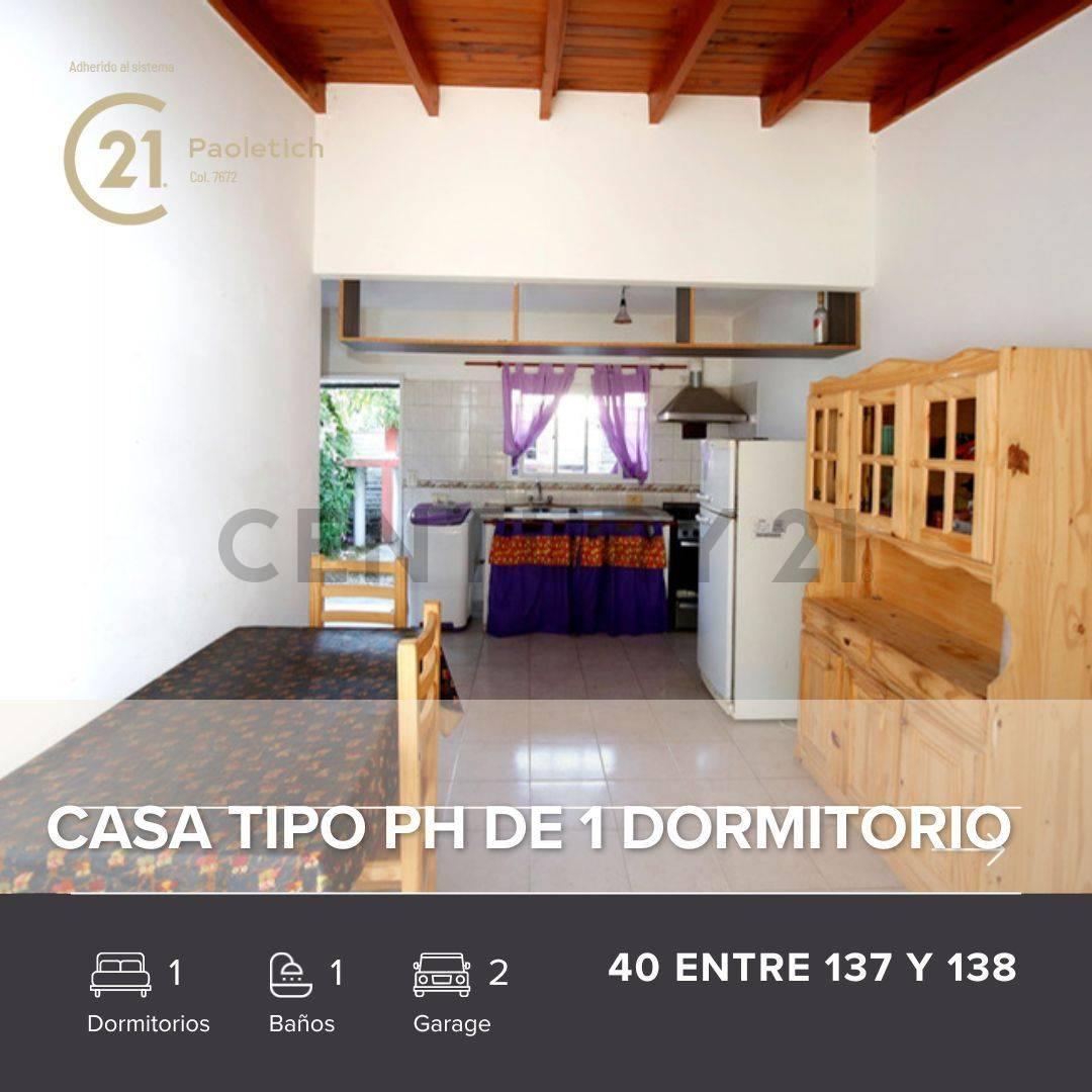 Venta de Casa tipo PH La Plata 2 AMBIENTES — foto 1
