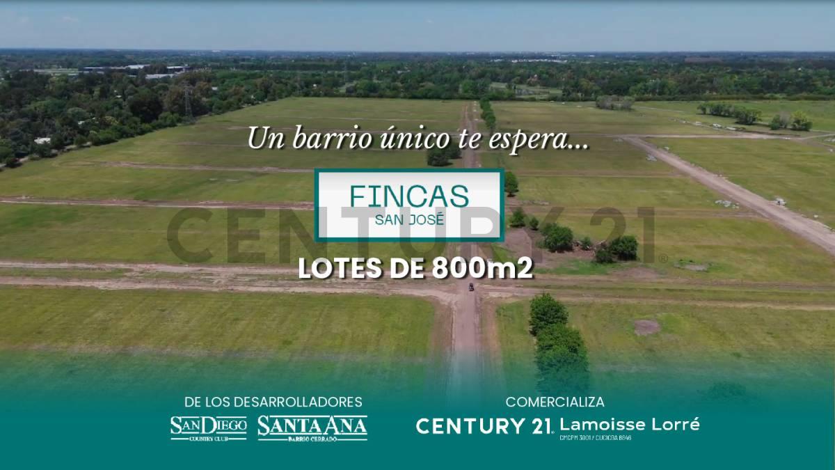 VENTA LOTES 800 MTS2 EN BARRIO CERRADO FINCAS SAN JOSE FRANCISCO ALVAREZ — foto 1