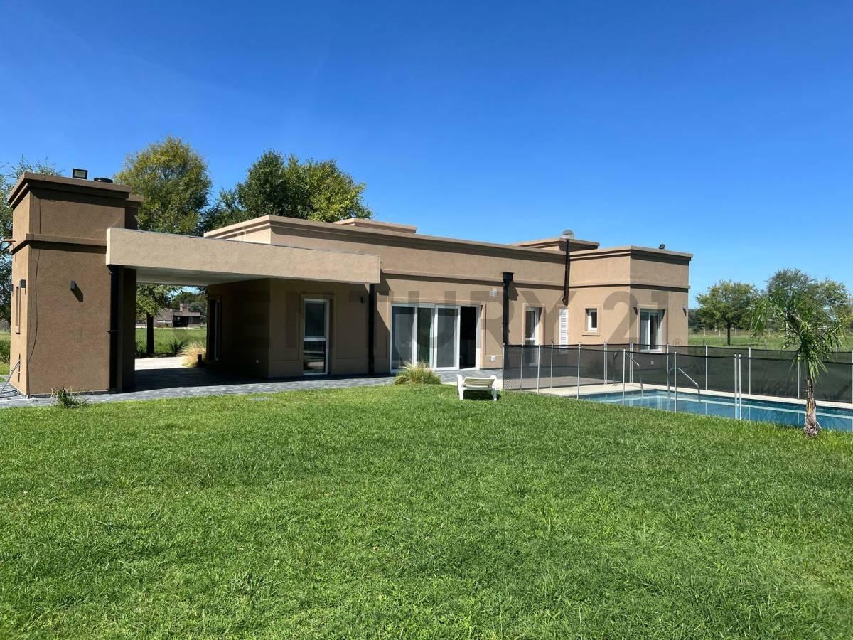 VENTA CASA 4 AMBIENTES, PLANTA BAJA, MODERNA, BARRIO CLUB DE CAMPO ASUNCION DE LUJAN — foto 1