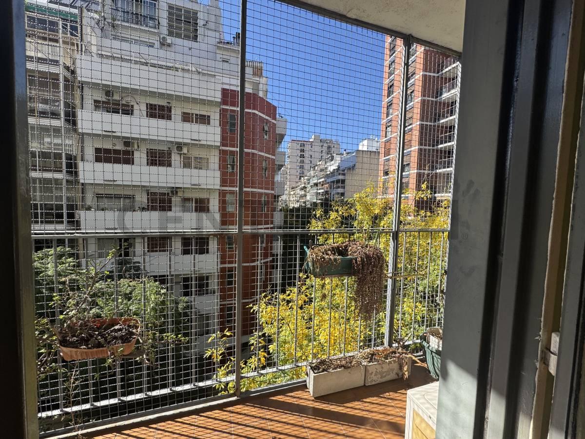 3 ambientes en venta, JUNCAL 3700- luz, balcones y ubicación que enamora: Palermo- Botánico — foto 1
