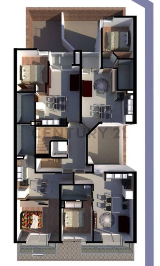 VENTA DEPARTAMENTO MONOAMBIENTE AL FRENTE CON BALCON — foto 1