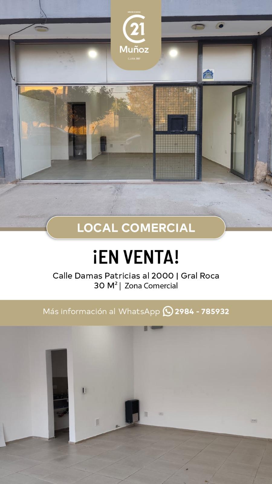 Local Comercial Calle Damas Patricias 2000 General Roca — foto 1