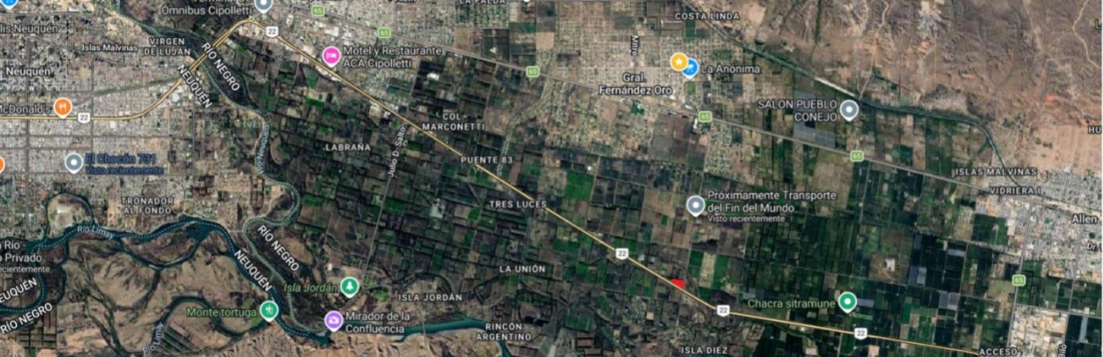 Terreno en venta en General Fernändez Oro — foto 1